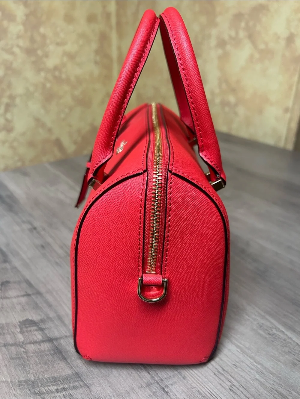 NWOT Kate Spade Cameron Street Red Leather Satchel